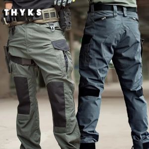 Pantalon des hommes de cargaison militaire pour hommes multipocylettes de pantalons de cargaison