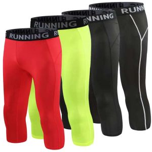 Broek heren hardlopen sport panty broeken basketbal voetbal training compressie leggings gym fitness sportkleding voor mannelijke trainingsbodems