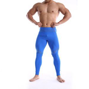 Pantalon pour hommes hommes yoga transparent en mailles