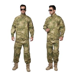 Pantalones uniformes militares tácticos bdu atacs fg camuflaje sorteo