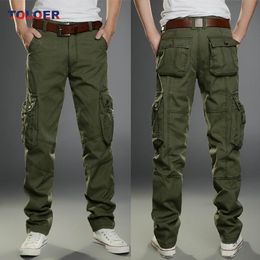 Pants MultiPocket hommes pantalons décontractés militaire tactique Joggers Cargo pantalon haute qualité Streetwear Hip Hop hommes Smart pantalon décontracté