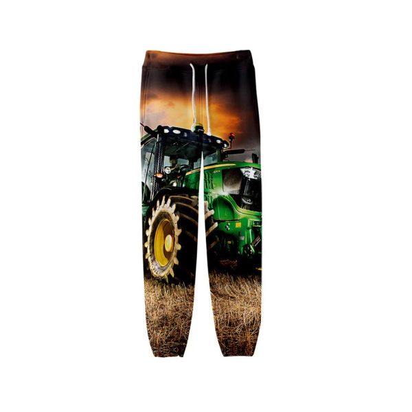 Pantalones novedad Tractor patrón 3D impreso pantalones de chándal The Karate Kid Boys Harajuku Anime Cosplay pantalones de chándal hombres mujeres Pantalones