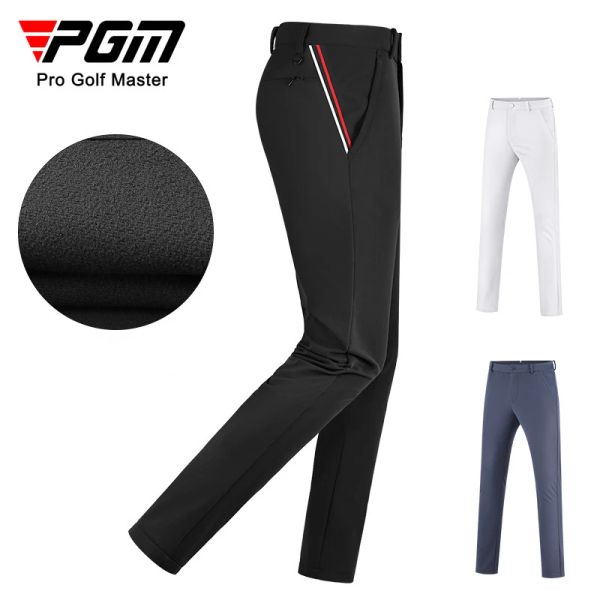 Pantalon pgm pantalon de golf masculin d'automne hiver épaissis en peluche thermique pantalon de golf usure pour hommes xxsxxxl kuz137