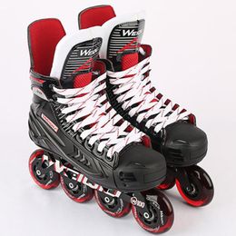 Брюки Профессиональные хоккейные роликовые коньки для мужчин и женщин Молодежное оборудование для фигурного катания Катание на коньках Детские коньки Роликовые коньки