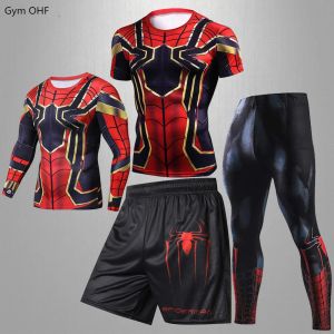 Pantalon Rashguard pour la combinaison masculine ensemble de survêtement sport gym