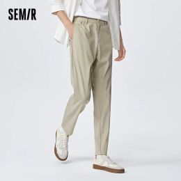Pantalones Semir pantalones casuales para hombres estilo de negocios diario Simple 2023 novedad de verano moda pantalones cómodos tendencia