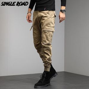 Pantalon un seul chemin de route pantalon cargo hommes techniques tactiques joggeurs militaires pantalons masculins streetwear pantalon kaki décontracté hommes plus taille