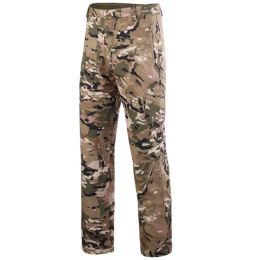 Pantalon Soft Shell extérieur pantalon hommes imperméable Camouflage Cargo chasse pantalon hommes Sport Joggers militaire tactique polaire pantalon