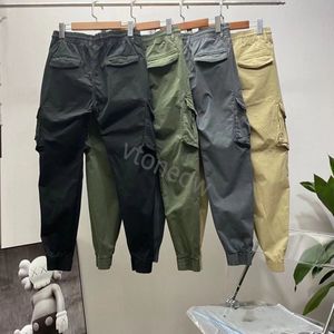 Pantalon Pantalon Cargo en pierre printemps et automne pantalon extensible multi-poches réfléchissant droit sport Fitness pantalon décontracté joggeurs îles