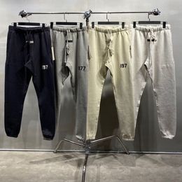 pantalones pantalones de chándal pantalones de diseñador pantalones de chándal para hombre marca de moda para mujer 197 letras 460 g de lana TAMAÑO DE EE. UU. Piezas al por mayor 2 piezas de descuento