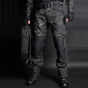 Pantalones tácticos Camo Ninja pantalones impermeables hombre pantalones de trabajo duraderos hombres ejército militar RipStop pantalones hombres pantalones de carga tácticos hombre