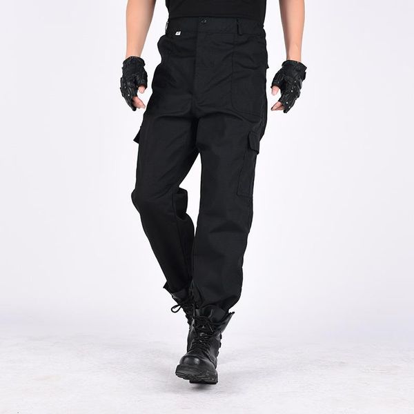 Pants Pantalon tactique armée militaire Cargo pantalon hommes travail pantalons haute qualité Hombre salopette Swat Airsoft Combat pantalon noir pantalon