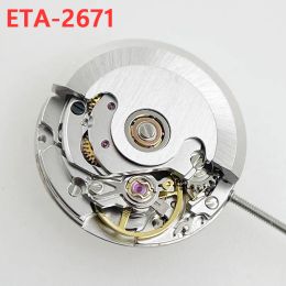 Pantalons Top ETA Clone 2671 Mouvement mécanique automatique Haute précision ETA2671 Mécanisme de remplacement 25 Pièces modifiées