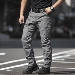 Broek Waterdichte tactische broek Heren Special Forces Outdoor Losse leger-cargobroek Militaire multi-pocket slijtvaste werkjoggers