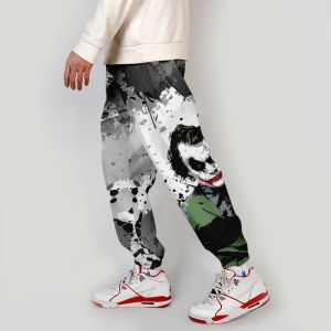 Pants WAWNI pantalones Cargo con estampado 3D Haha Joker Harajuku ropa de calle cintura elástica Harem Joggers de Hip Hop pantalones 2020 nuevos accesorios de terror