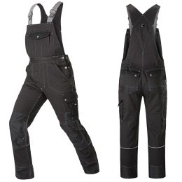 Pantalon de soudage costume de travail bib salopes protectrice veste de travail masculin