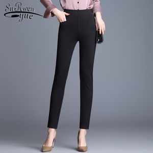 pantalon femmes pantalon femme pantalon pantalones mujer cintura alta Office Lady pleine longueur crayon pantalon grande taille 6528 50 210427