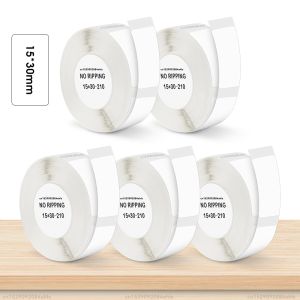 Paper 5pk 15*30 mm Niimbot D11 -labelsticker Niimbot D110 Papierrol Zelf Adhesive Label Papier voor Niimbot D101 D11 D110 Labelprinter