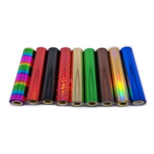 Papier 80 m/rol goud zilver hete stempelsfoliepapierrollen voor laminator lamineren warmteoverdracht op laserprinter diy kaartpapier papier