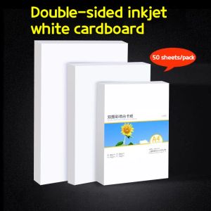 Papier A4 carton blanc doublement papier à revêtement mat 250g 300g à jet d'encre Impression de la carte de visite du papier Imprimé papier