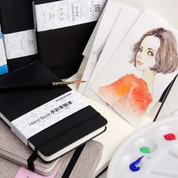 Paper Creative Aquarement Sketchbook A5 Portable 300gsm Paper Drawing Notebooks Sketch Notols School Sparetery Supplies