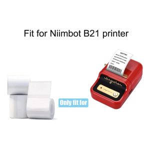 Papier pour B21 Étiquette thermique Étiquette thermique Rouleau Étiquette d'autocollant Thermal Printer Paper Prix Étiquettes 50x30 mm