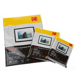 Paper Kodak Ultra Premium Fotopapier RC Glossy 270gsm Foto Imprimante A4 Papier 3R 4R 5R Witte Fotografische Papier 5/6/7 pouces