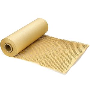 papier new1 rolvulling materialen honingraat voering papier rollen kraft papier voor verpakking delicate en fragiele items (38 cm x 50m)