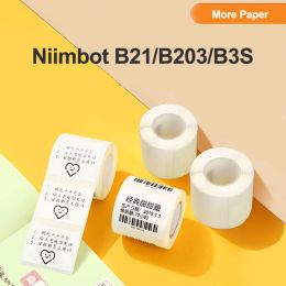 Papier niimbot b21 b3s label thermische printer papier tape papier label printer papier waterdichte olie printers sublimatie sublimatie