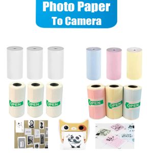 Papierfotopapier thermisch afdrukken voor instant printer camera dubbele lens scherm video kinderen buiten cadeau -diy sticker