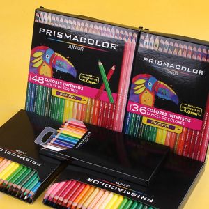 Papier Prisolor 24/12/36/48 COLORS Huile Color Drawing Set Wood Color Crayons pour Sketch School Student Art Supplies Crayons