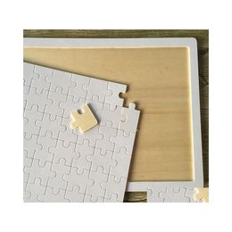 Papierproducten diy sublimatie blanco jigsaw warmte overdracht spiels puzzelproduct a4/a5 mtistandard houten speelgoed voor kinderen logo cust dhdgf