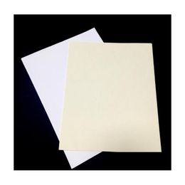 Produits en papier Produits en gros 80gsm 75% Coton 25% Bond de sécurité en lin avec BLE Fibre UV A4 Taille blanche Color Acid anti-contrefaçon Drop de Dhvxb
