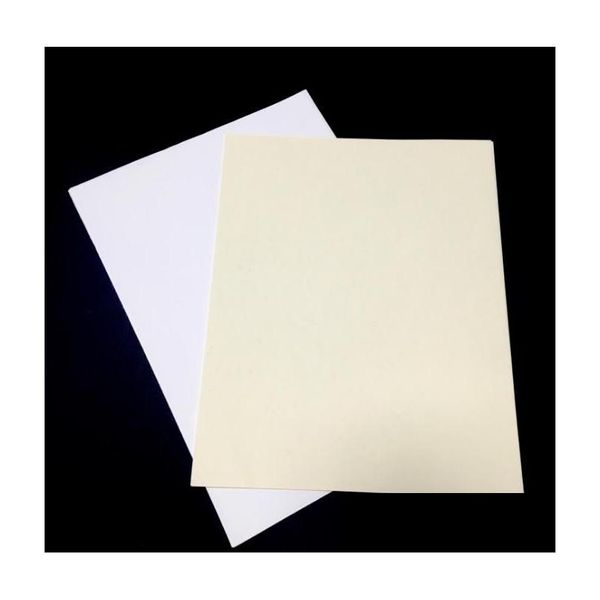 Productos de papel Al por mayor 80GSM 75%Algodón 25%Vínculos de seguridad de lino con fibra BLE UV A4 Tamaño blanco Color ácido Anti -falsificación Drop de DHVXB