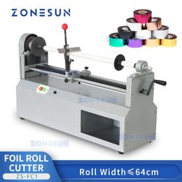 Papier Stempelen Hot Roll Snijfolie ZONESUN ZS-FC1 Machine Dispenser Lederen Apparatuur Cxsva