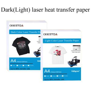 Papier le plus vendu A4 Dark Light Color Laser Toner Imprimante Thermal Transfer Paper Pure Coton Tshirt Tissu