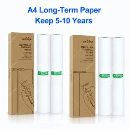 Paper thermisch A4 -papier voor peripage A40 A4 Thermische printer QuickDry Perfect voor memo -webpagina's van afbeeldingen