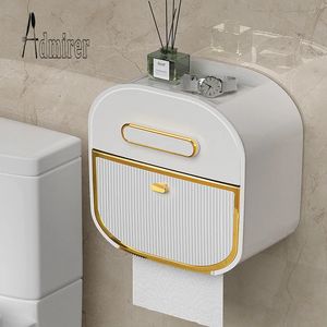 Papieren handdoekhouder Rolopslag Waterdicht en superdraagbaar Multifunctionele badkamer Ladekast Toiletaccessoires 240102