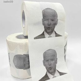 Serviettes en papier Hot Pattern 150 feuilles de serviettes en papier salle de bain Joe Biden papier toilette T230518