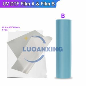 Paper UV DTF AB -film voor UV DTF -printer rechtstreeks om afdrukken van films geschikt te zijn voor A3 A4 UV DTF Transfer Film Sticker UV Printer Machine