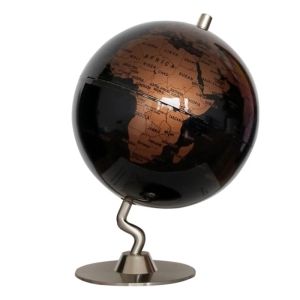 Paper World Globe 14cm Decoration Earth Globe Ornements Vintage Metal Metal Globe Constellation Map DÉCOR DE BURE