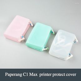 Paperang C1 Max printer Beschermingskoffer zachte silicagelbeschermingsschaal alleen dekbedekking niet inclusief