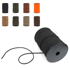 Paracord 100m 9 strengen paracord 550 ib touw cuerda escalada mil spect type multicolor parachute tractie redding gebonden tent touw