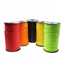 Paracorde 4 mm neuf brins 100 mètres cordon de parachute tactique militaire accessoires de survie de camping lanière de tente bracelet à bricoler soi-même corde de tissage