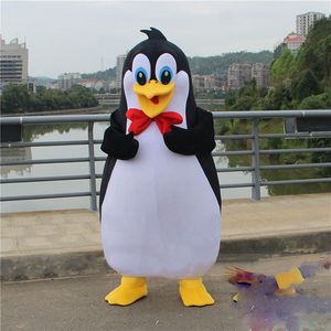 Parade Pinguïn Mascotte Kostuum Pak Dier Halloween Volwassen Grootte Kerstmis Carnaval Verjaardagsfeestje Fancy Outfit