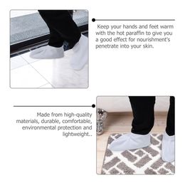 Paraffine Glants de cire de pied Bottines de couverture de couverture Baignoire chaussettes chaussettes chaussettes de chaussettes