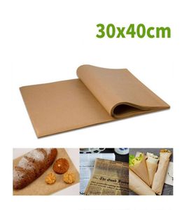 Papier en parchemin Poix de pâtisserie Pré-cutanée Précut de boulangerie Parcement Perfection pour la cuisson Gilling Air Fryer BBQ XBJK20037821440