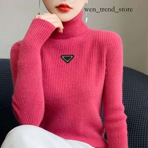 Parda trui luxe ontwerper ronde nek truien herfst winter vrouwen mode lange mouw brief print paar truien losse pullover parda trui 943