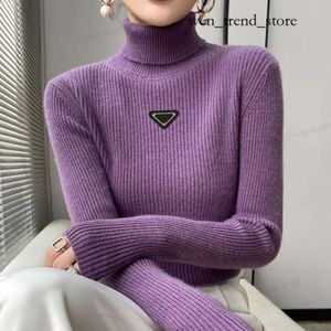 Parda trui luxe ontwerper ronde nek truien herfst winter vrouwen mode lange mouw brief print paar truien losse pullover parda trui 762