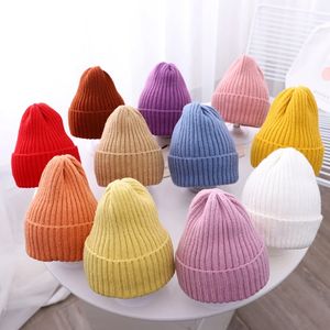 Parent-enfant enfants chapeaux d'hiver pour nouveau-nés garçons Crochet Bonnet enfant en bas âge fille casquette enfants bébé photographie accessoires plus chaud trucs nouveau